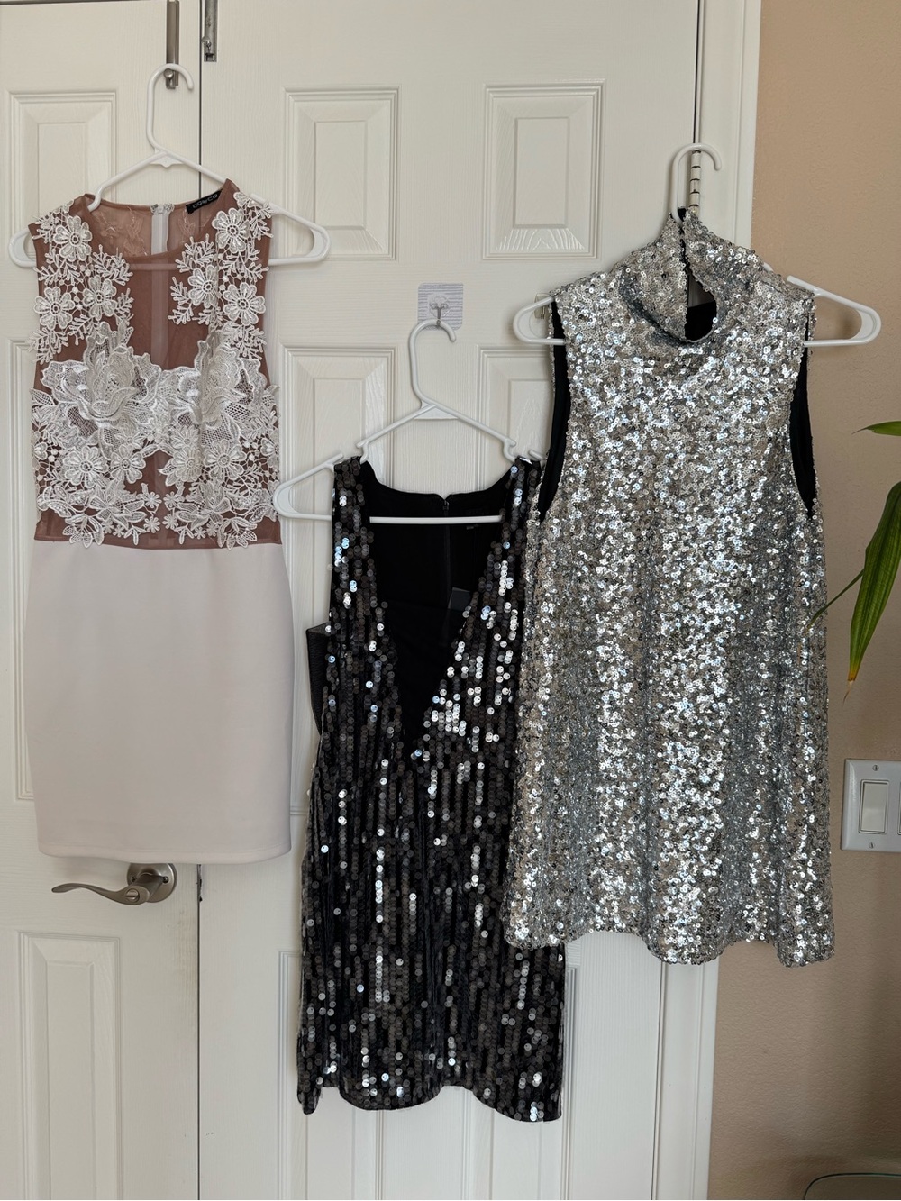 Bundle of 3 party Mini Dresses XS (NBC,Nasty Gal, CQ by CQ)